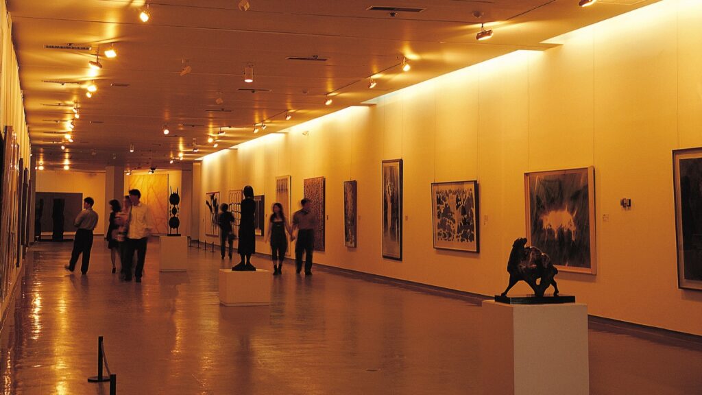 Exposição de arte com Abraham Palatnik